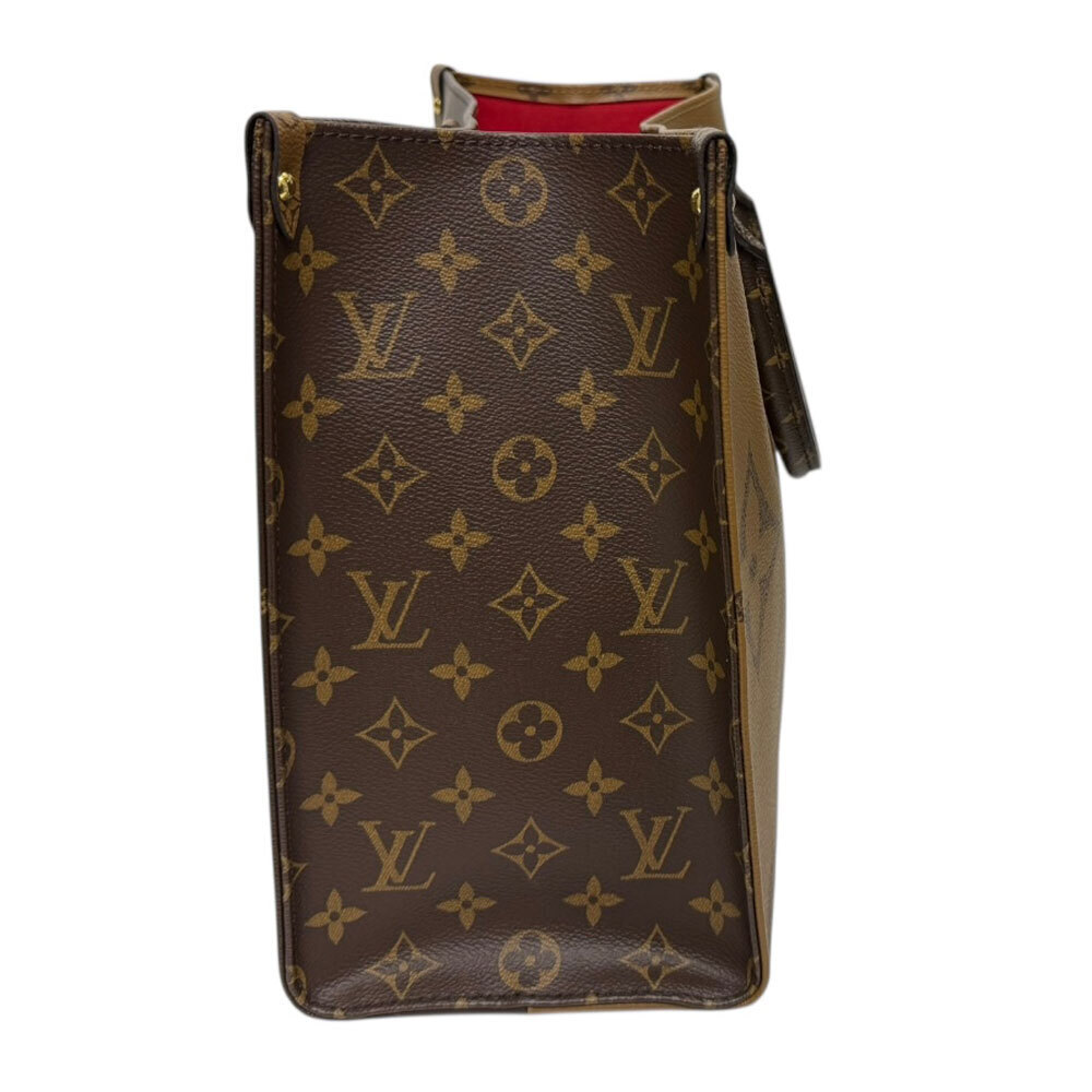 Louis Vuitton On The Go Tote Bag Monogram Giant Brown - Picture 2 of 10
